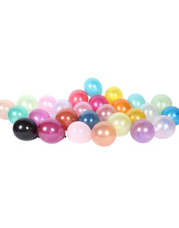 Pearl Color Helium balionų rinkinys (12 colių, 100 vnt)