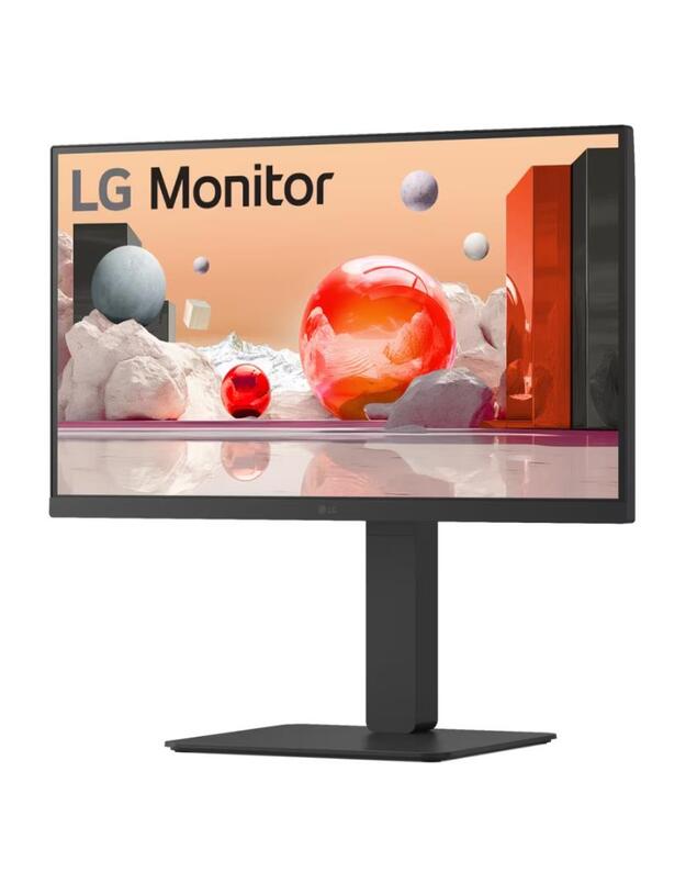 LCD Monitor|LG|23.8 |Business|Panel IPS|1920x1080|16:9|100Hz|5 ms|Speakers|Swivel|Pivot|Height adjustable|Tilt|24BA750-B