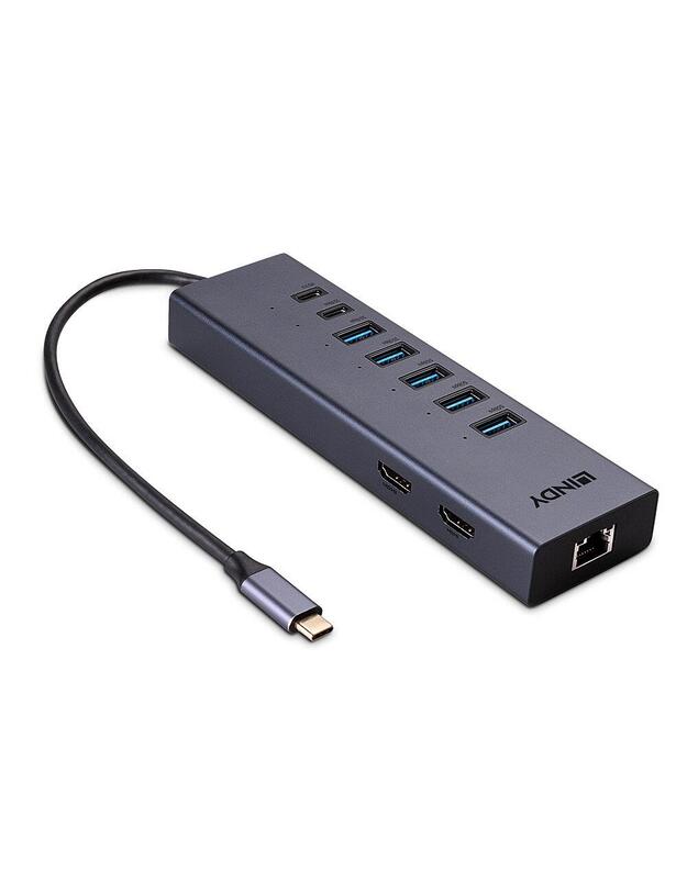 I/O DOCKING STATION USB-C/DST-MINI DUO 43373 LINDY