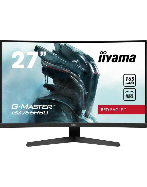 LCD Monitor|IIYAMA|G2766HSU-B1|27 |Gaming/Curved|Panel VA|1920x1080|16:9|165Hz|Matte|1 ms|Speakers|G2766HSU-B1