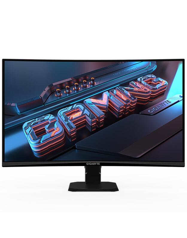 LCD Monitor|GIGABYTE|GS27FC Gaming Monitor|27 |Gaming/Curved|Panel VA|1920x1080|16:9|180Hz|Matte|1 ms|Tilt|Colour Black|GS27FCEK