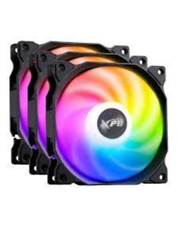 CASE FAN 120MM ARGB/VENTO120ARGBPWM3C-BKCWW ADATA