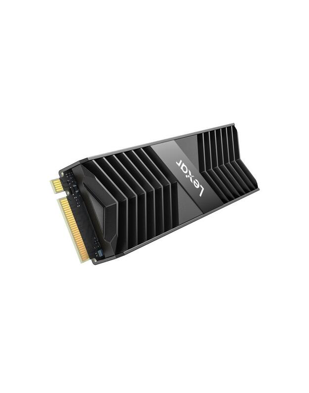 SSD|LEXAR|NM800PRO|512GB|Heatsink M.2|PCIe Gen4|NVMe|3D TLC|Write speed 3500 MBytes/sec|Read speed 7450 MBytes/sec|TBW 500 TB|MTBF 1500000 hours|LNM800P512G-RN8NG