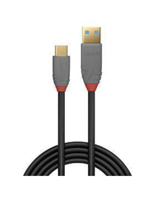 CABLE USB2 C-A 2M/ANTHRA 36887 LINDY