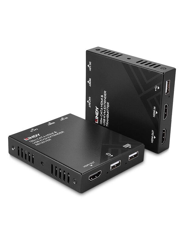 I/O EXTENDER HDMI&USB 120M/CAT6 39381 LINDY