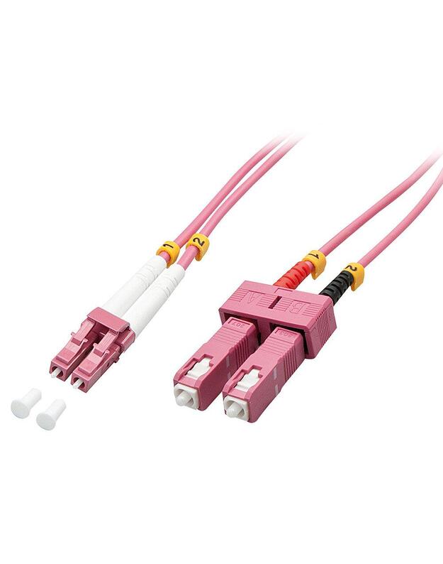 CABLE FIBRE OPTIC LC/SC OM4/1M 46360 LINDY