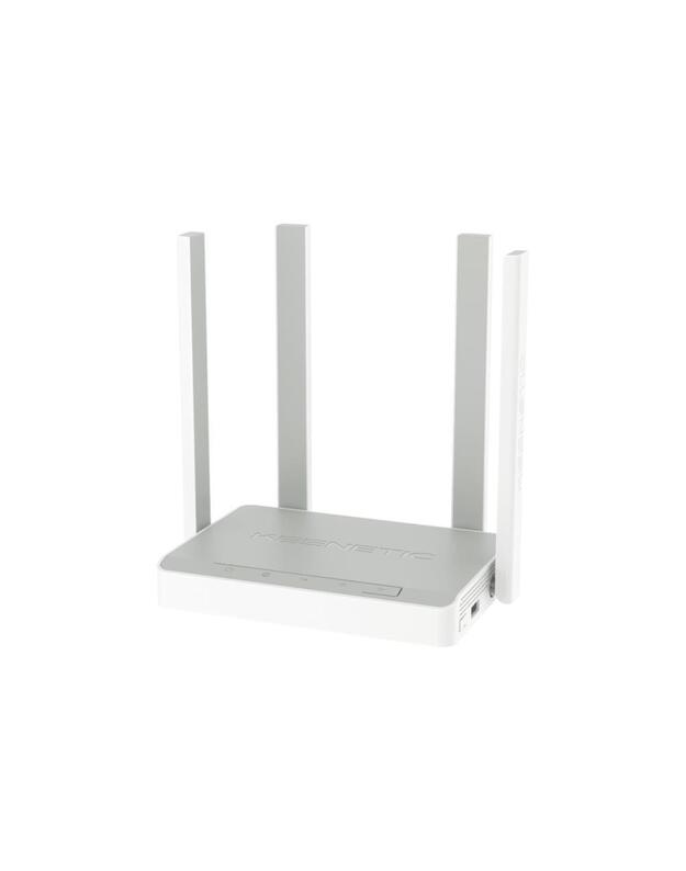 Wireless Router|KEENETIC|Wireless Router|1200 Mbps|Mesh|Wi-Fi 5|USB 2.0|3x10/100/1000M|LAN \ WAN ports 1|Number of antennas 4|KN-1912-01-EU