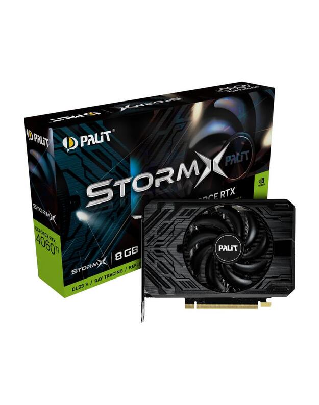 Graphics Card|PALIT|NVIDIA GeForce RTX 4060 Ti|8 GB|GDDR6|128 bit|PCIE 4.0 16x|GPU 2310 MHz|Dual Slot Fansink|1xHDMI|3xDisplayPort|NE6406T019P1-1060F