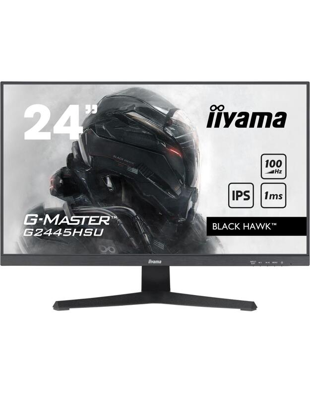 LCD Monitor|IIYAMA|G2445HSU-B1|24 |Panel IPS|1920x1080|16:9|100Hz|Matte|1 ms|Speakers|Tilt|Colour Black|G2445HSU-B1