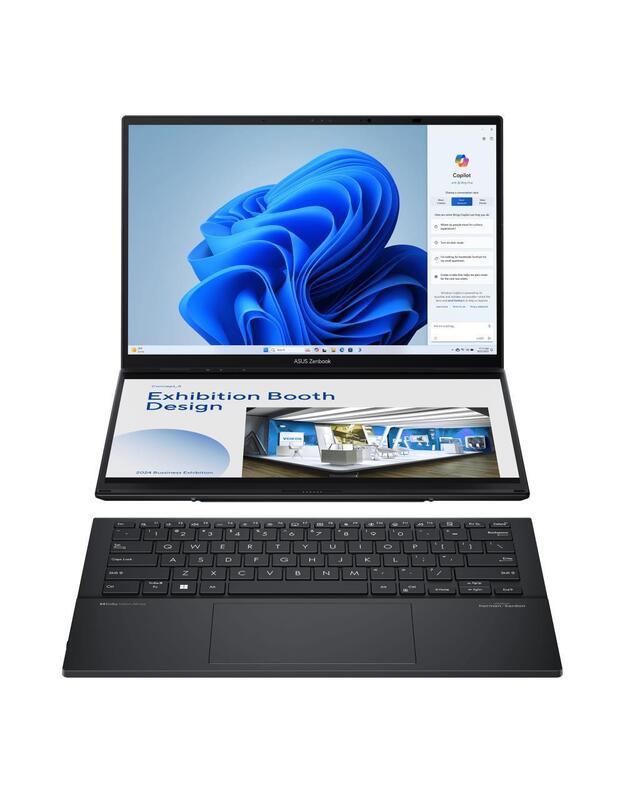 Notebook|ASUS|ZenBook Series|DUO|UX8406MA-PZ103W|CPU  Core Ultra|u9-185H|2300 MHz|14 |Touchscreen|2880x1800|RAM 32GB|LPDDR5x|SSD 1TB|Intel Arc Graphics|Integrated|Windows 11 Home|Grey|1.65 kg|90NB12U1-M00HS0