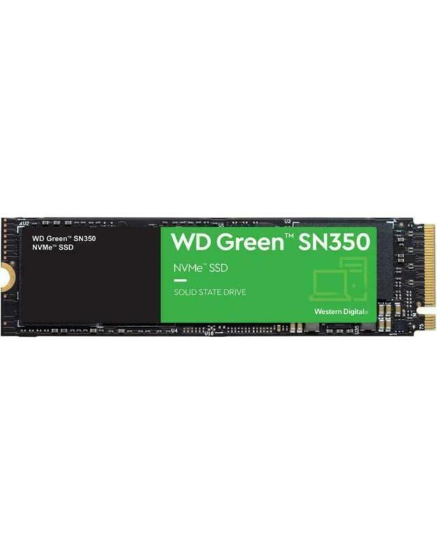 SSD|WESTERN DIGITAL|Green SN350|250GB|M.2|PCIe Gen3|NVMe|TLC|Write speed 1500 MBytes/sec|Read speed 2400 MBytes/sec|2.38mm|TBW 40 TB|MTBF 1000000 hours|WDS250G2G0C