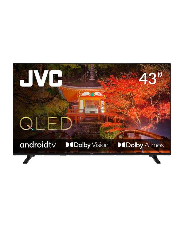 TV Set|JVC|43 |4K/Smart|QLED|3840x2160|Wireless LAN|Bluetooth|Android TV|LT-43VAQ330P