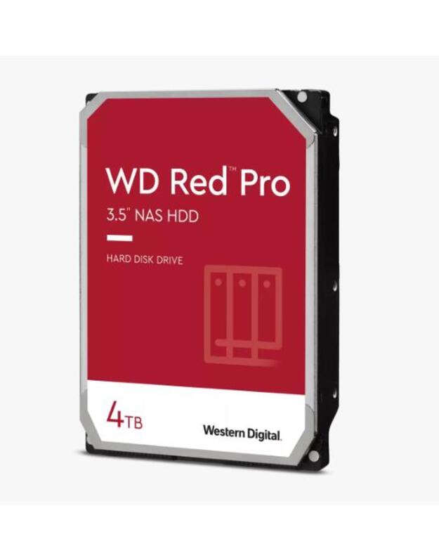 HDD|WESTERN DIGITAL|Red Pro|4TB|SATA 3.0|256 MB|7200 rpm|3,5 |WD4005FFBX