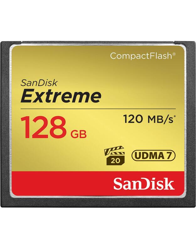 MEMORY COMPACT FLASH 128GB/SDCFXSB-128G-G46 SANDISK