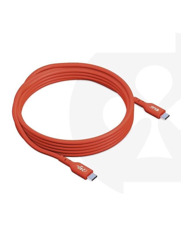 CABLE USB-C TO USB-C 3M/M/M CAC-1513 CLUB3D