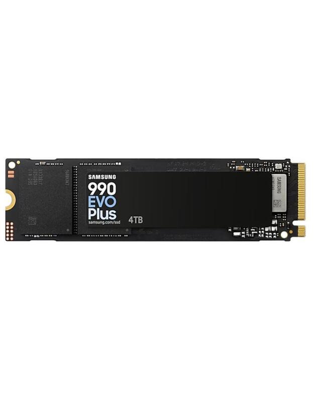 SSD|SAMSUNG|990 EVO Plus|4TB|M.2|PCIe Gen5|NVMe|TLC|Write speed 6300 MBytes/sec|Read speed 7250 MBytes/sec|2.38mm|TBW 2400 TB|MZ-V9S4T0BW