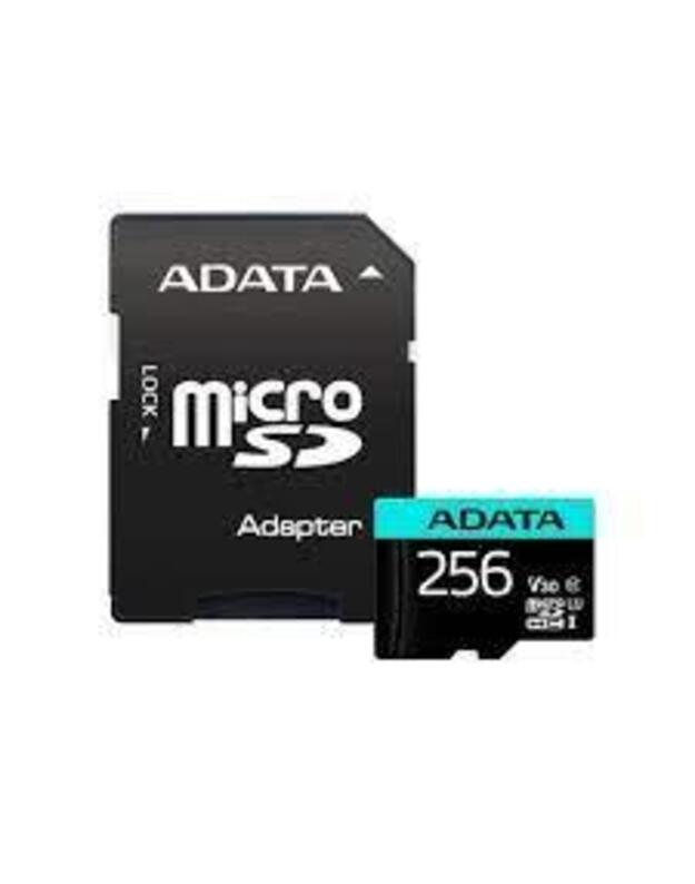 MEMORY MICRO SDXC 256GB W/AD./AUSDX256GUI3V30SA2-RA1 ADATA