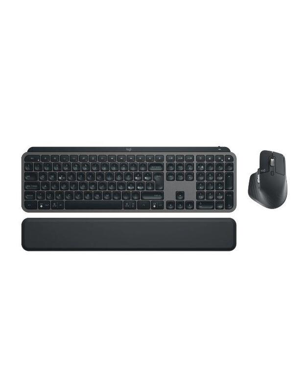 KEYBOARD +MOUSE COMBO MXKEYS S/BLACK 920-011614 LOGITECH