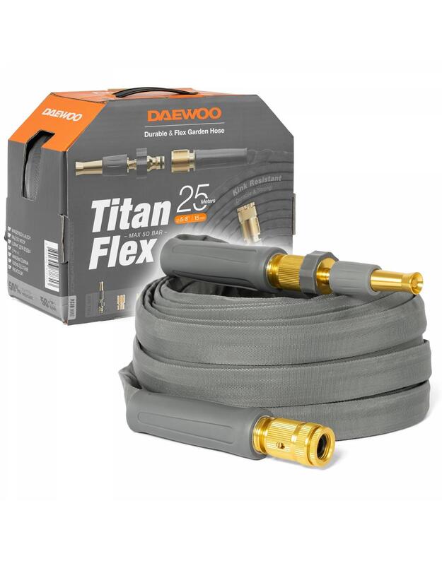 HOSE WATERING TITANFLEX 25M/5/8  DWH 9124 DAEWOO