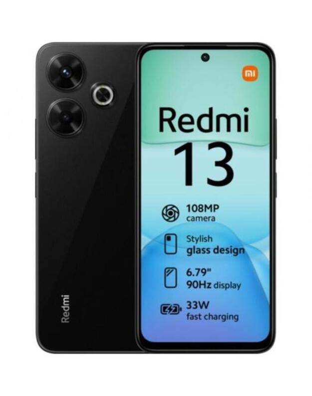 Xiaomi Redmi 13 6/128GB Midnight Black išmanusis telefonas