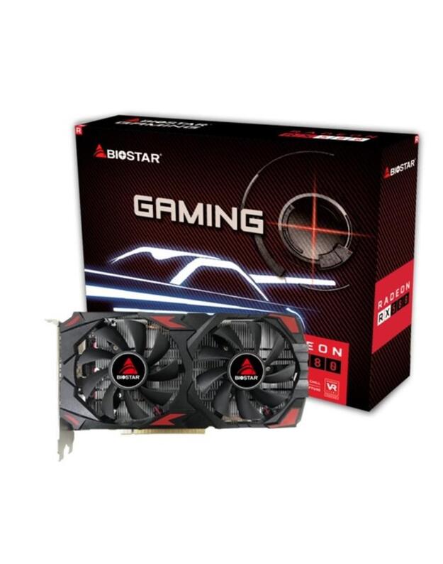 Graphics Card|BIOSTAR|AMD Radeon RX 580|8 GB|GDDR5|256 bit|PCIE 3.0 16x|Memory 1274 MHz|1xHDMI|2xDisplayPort|VA5815RQ82