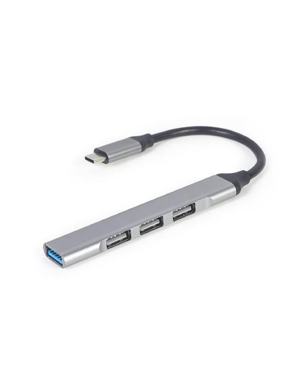 I/O HUB USB-C 4PORT/UHB-CM-U3P1U2P3-03 GEMBIRD