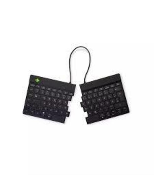 KEYBOARD WRL COMPACT BREAK/BLACK RGOSBUKWLBL R-GO TOOLS