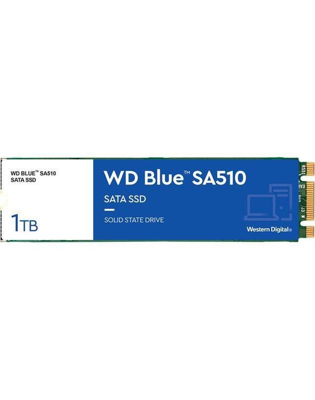 SSD M.2 2280 1TB/MĖLYNAS SA510 WDS100T3B0B WDC