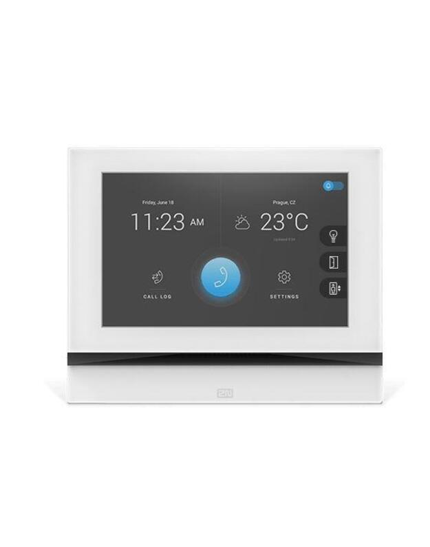 ANSWERING UNIT INDOOR VIEW/TOUCH WHITE 91378601WH 2N