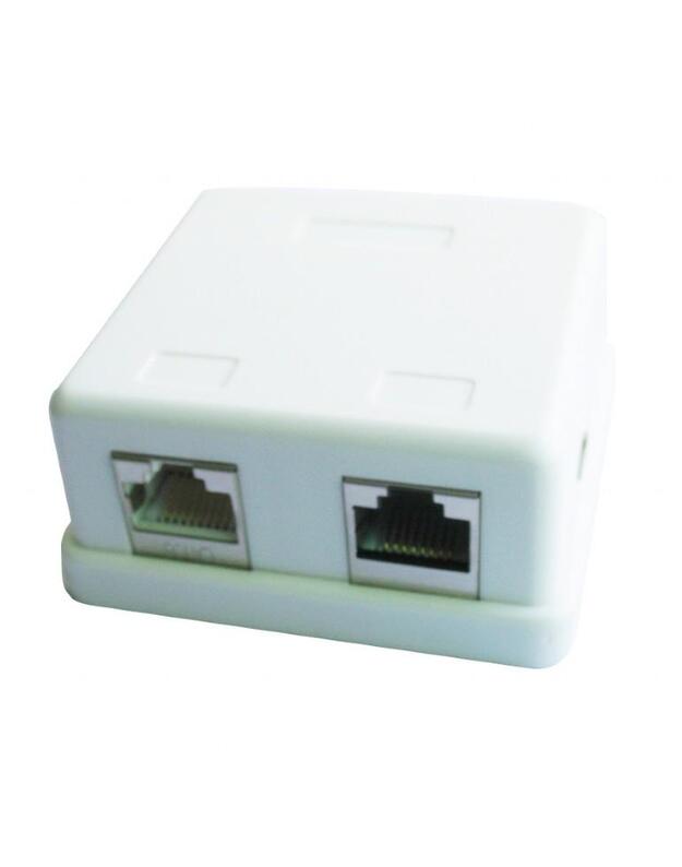 CABLE ACC MOUNT BOX 2XCAT5E/NCAC-HS-SMB2 GEMBIRD