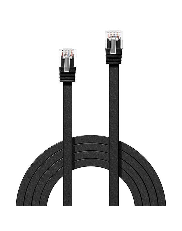 CABLE CAT6 U/UTP 0.3M/BLACK 47520 LINDY