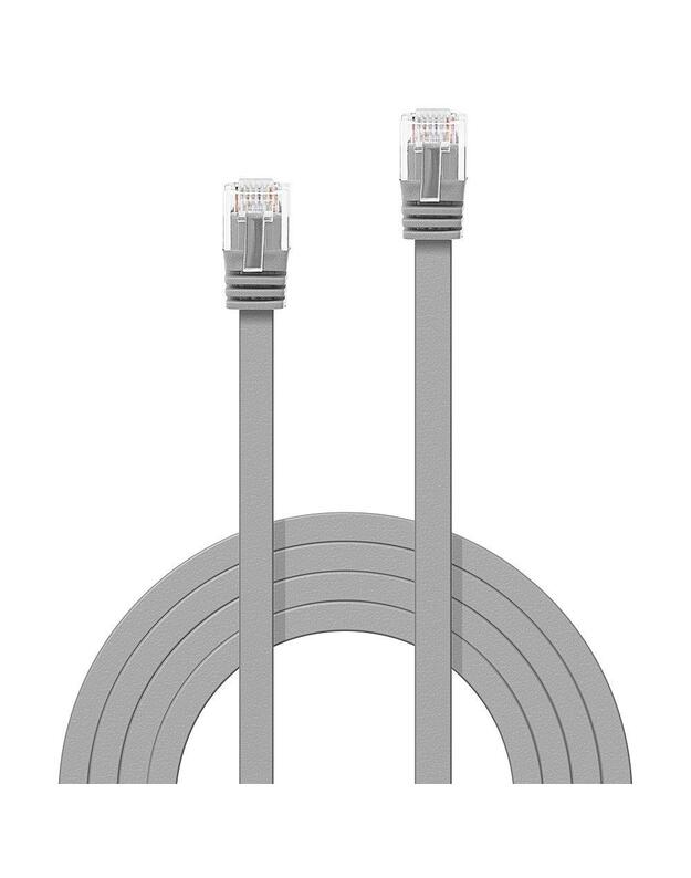 CABLE CAT6 U/UTP 0.3M/GREY 47490 LINDY