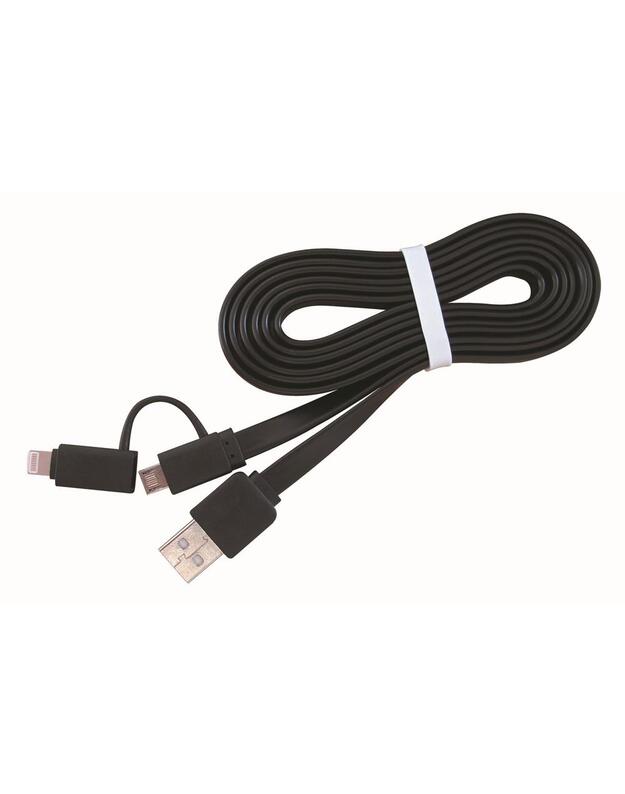 CABLE LIGHTNING +MICRO USB TO/AM 1M CC-USB2-AMLM2-1M GEMBIRD