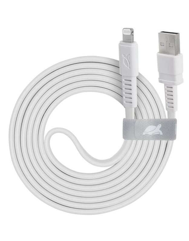 CABLE USB-A TO LIGHTNING 1.2M/WHITE PS6008 RIVACASE