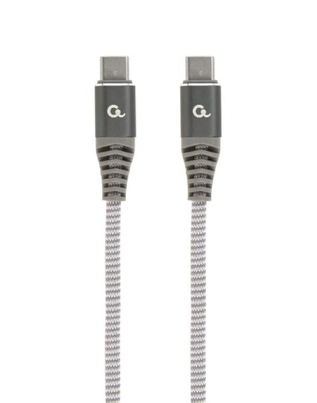 CABLE USB-C PD 1.5M/CC-USB2B-CMCM60-1.5M GEMBIRD