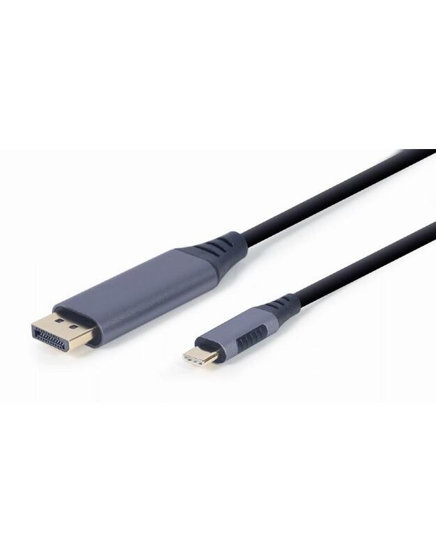 CABLE USB-C TO DP 1.8M/GREY CC-USB3C-DPF-01-6 GEMBIRD