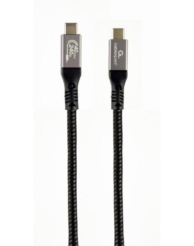 CABLE USB-C TO USB-C 1.5M/CCBP-USB4-CMCM240-1.5M GEMBIRD