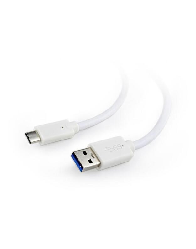 CABLE USB-C TO USB3 0.5M WHITE/CCP-USB3-AMCM-W-0.5M GEMBIRD