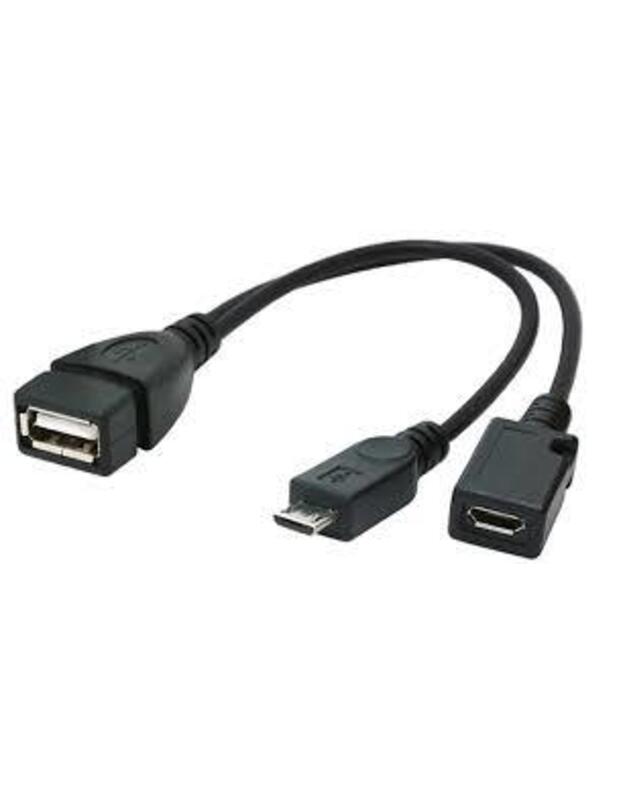 CABLE USB OTG AF +MICRO BF TO/MICRO BM A-OTG-AFBM-04 GEMBIRD