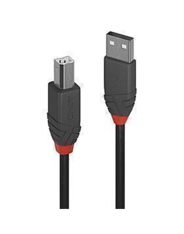 CABLE USB2 A-B 0.2M/ANTHRA 36670 LINDY