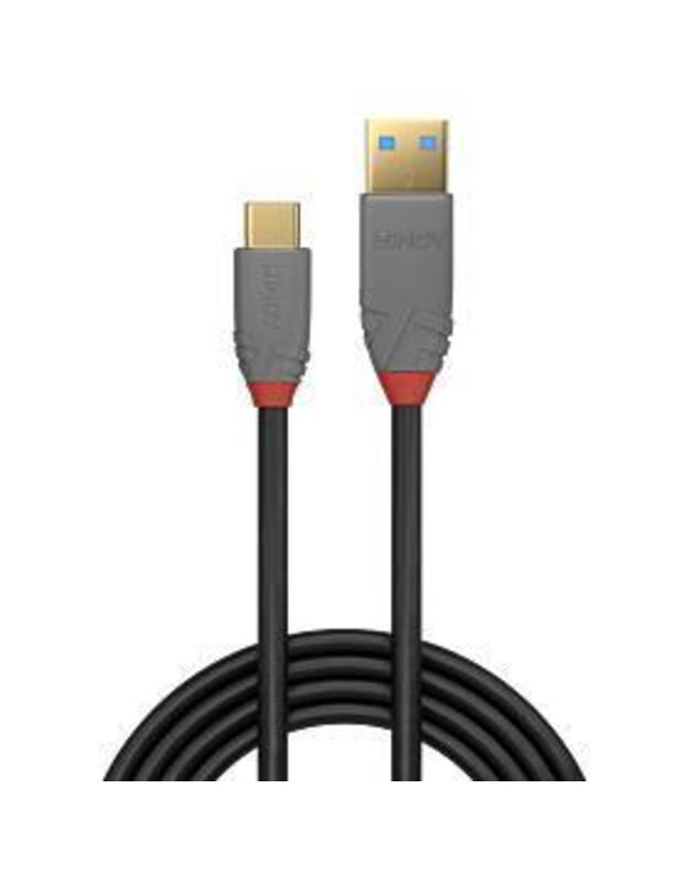 CABLE USB2 C-A 3M/ANTHRA 36888 LINDY