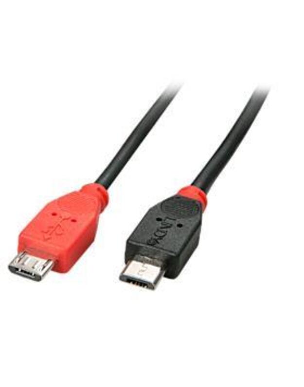 CABLE USB2 MICRO-B OTG 0.5M/31758 LINDY