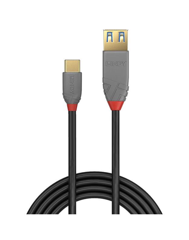 CABLE USB3.2 C-A 0.15M/ANTHRA 36895 LINDY