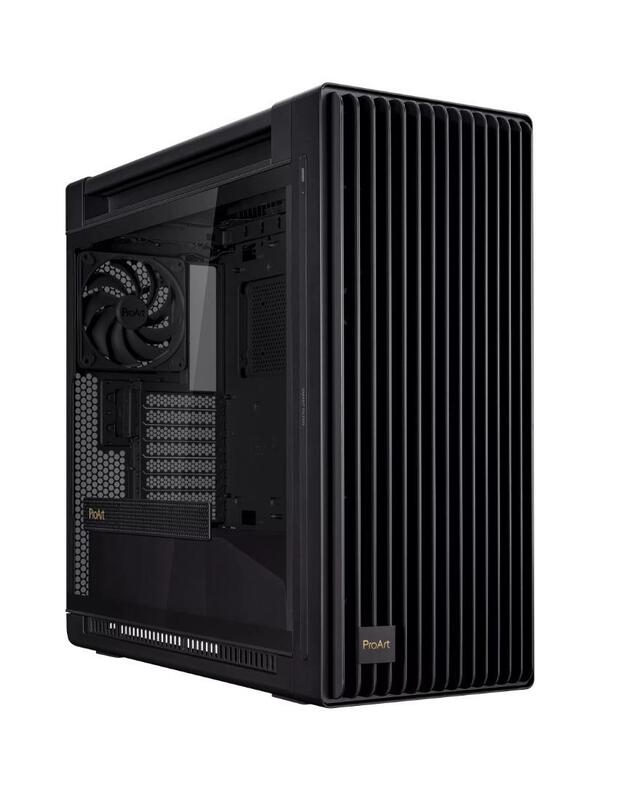 Case|ASUS|PA602|MidiTower|Case product features Transparent panel|Not included|ATX|EATX|MicroATX|MiniDTX|MiniITX|Colour Black|PROARTPA602TGARGBBLK