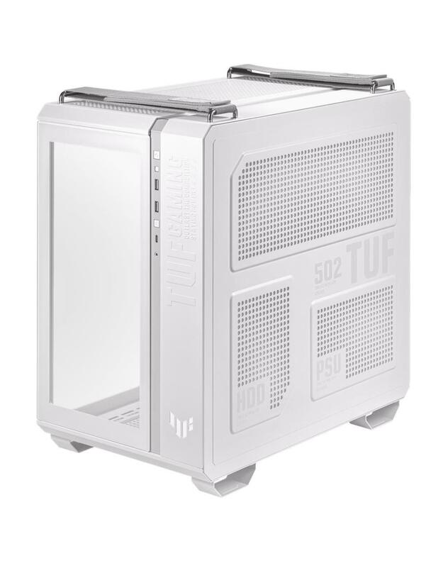 Case|ASUS|TUF Gaming GT502 TG|MidiTower|Not included|ATX|MicroATX|MiniITX|Colour White|GT502TUFGAMINGTGWHITE