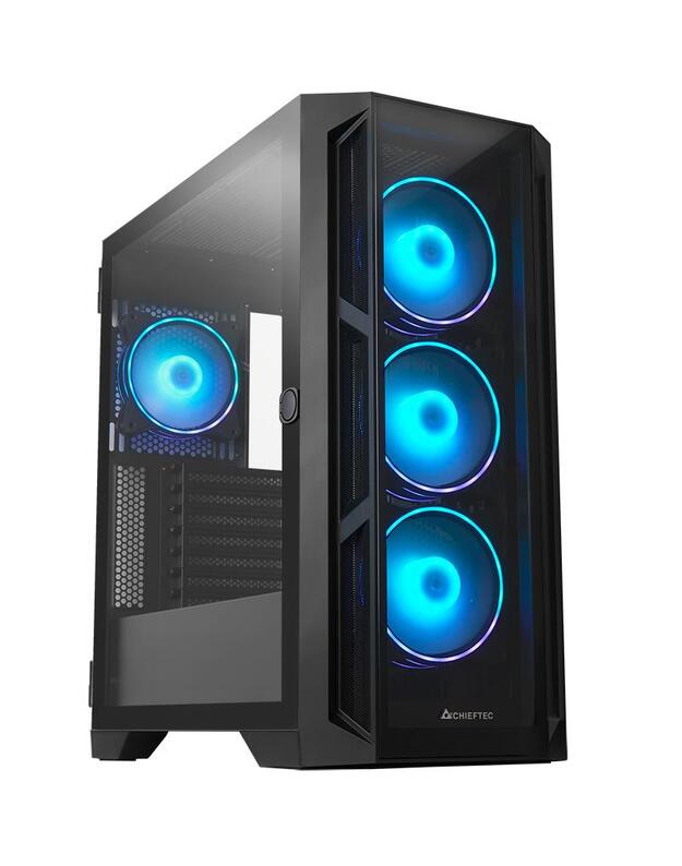 Case|CHIEFTEC|GA-01B-TG-OP|MidiTower|Not included|ATX|MicroATX|MiniITX|Colour Black|GA-01B-TG-OP