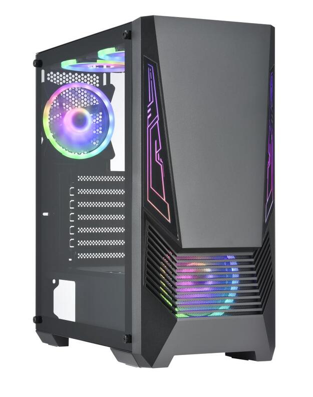 Case|GOLDEN TIGER|Buffalo M730i|MidiTower|Not included|ATX|MicroATX|Colour Black|BUFFALOM730I