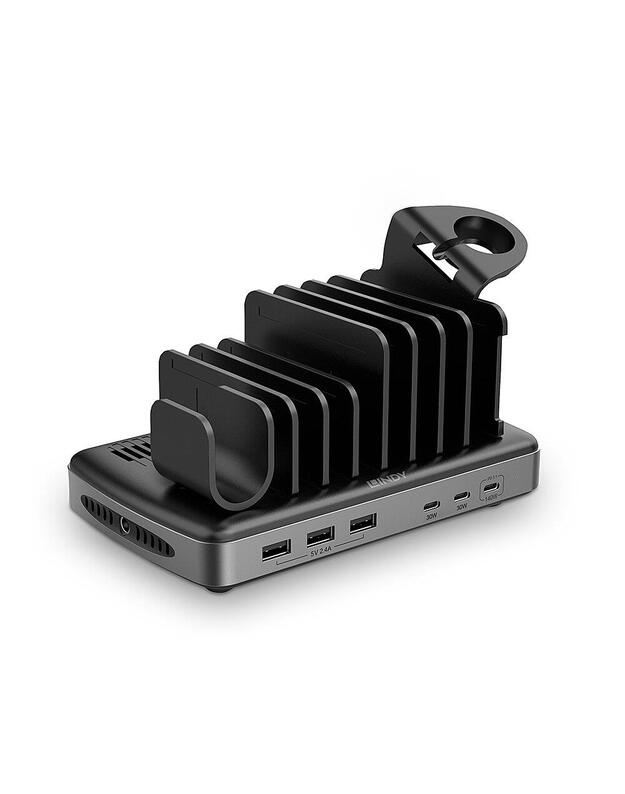 CHARGER STATION 160W USB 6PORT/73436 LINDY
