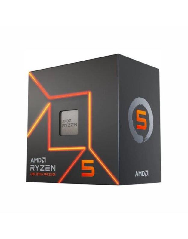 CPU RYZEN X6 R5-7600 SAM5 BX/65W 3800 100-100001015BOX AMD