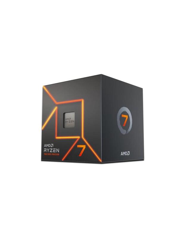 CPU RYZEN X8 R7-7700 SAM5 BX/65W 3800 100-100000592BOX AMD